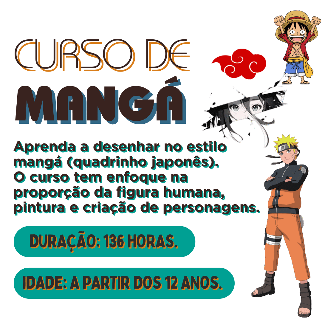 Curso de Mangá na Oficina Belas Artes