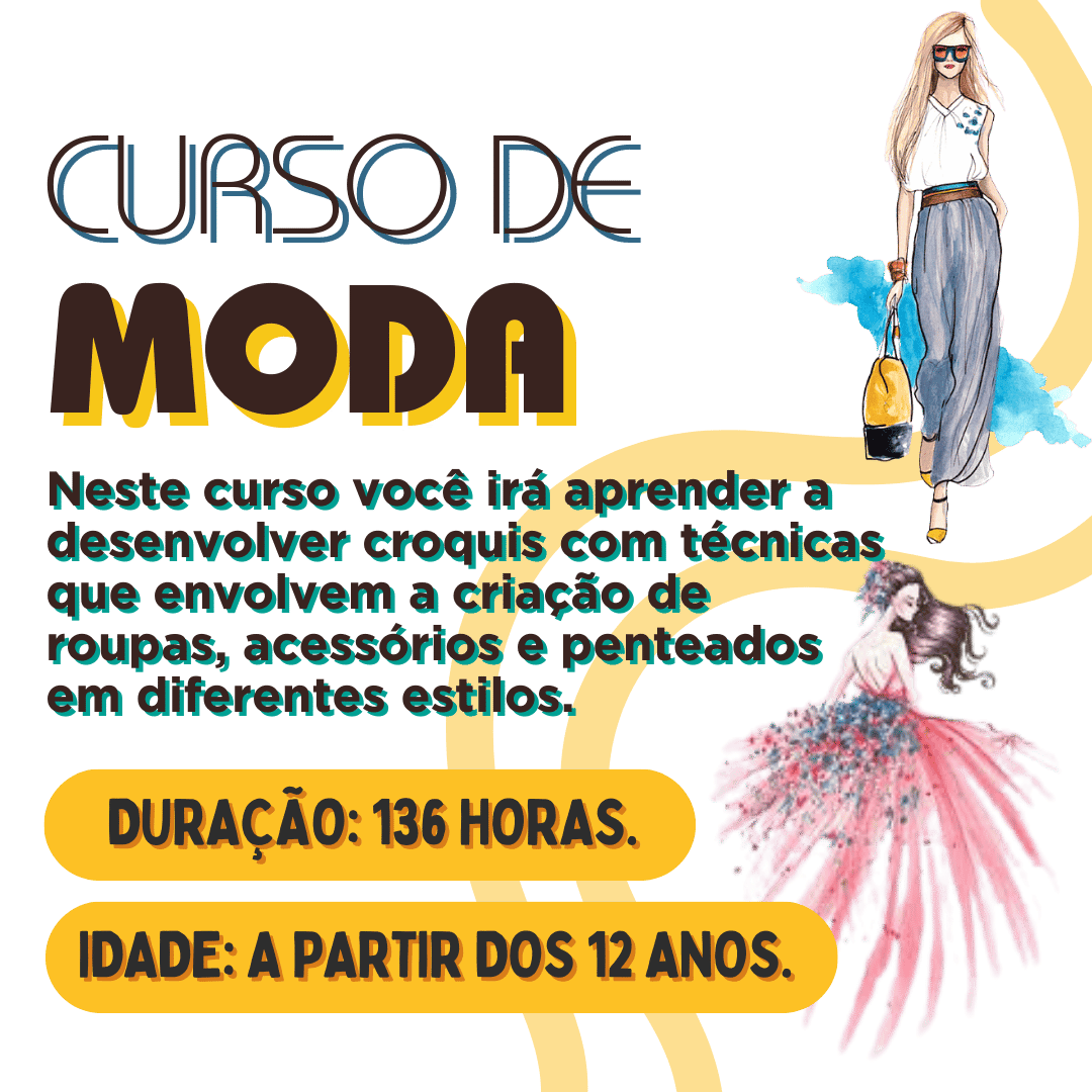 Curso de Moda na Oficina Belas Artes